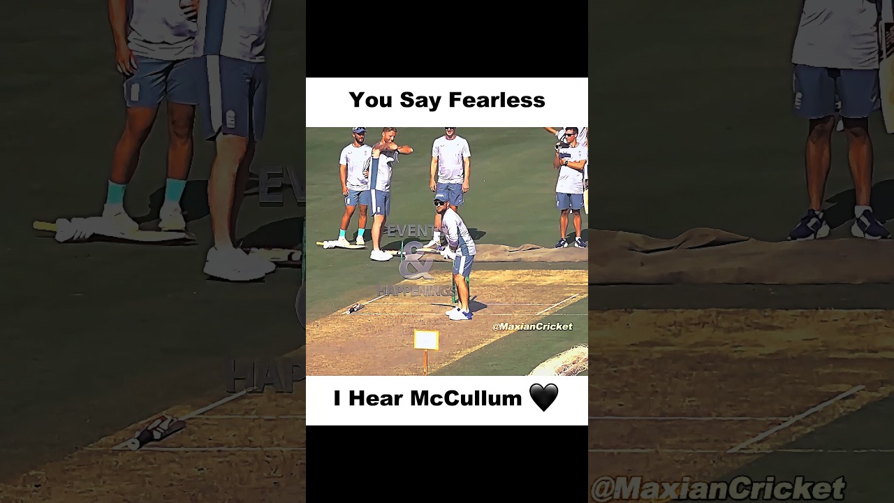 Bro Has Only One Gear 💀 #cricketshorts #brendonmccullum #benstokes #fyp #trending