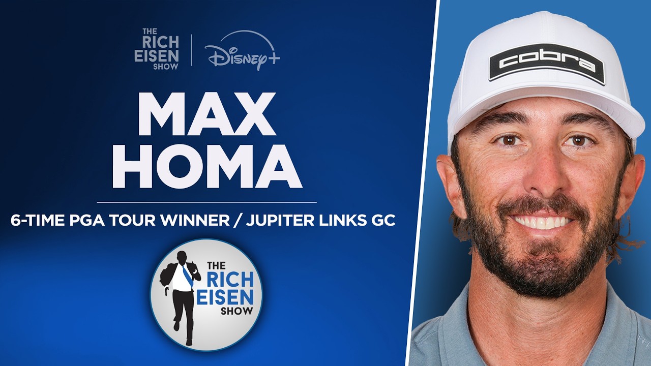 PGA Tour's Max Homa Talks TGL, Tiger Woods, Dodgers Fandom & More with Rich Eisen | Full Interview