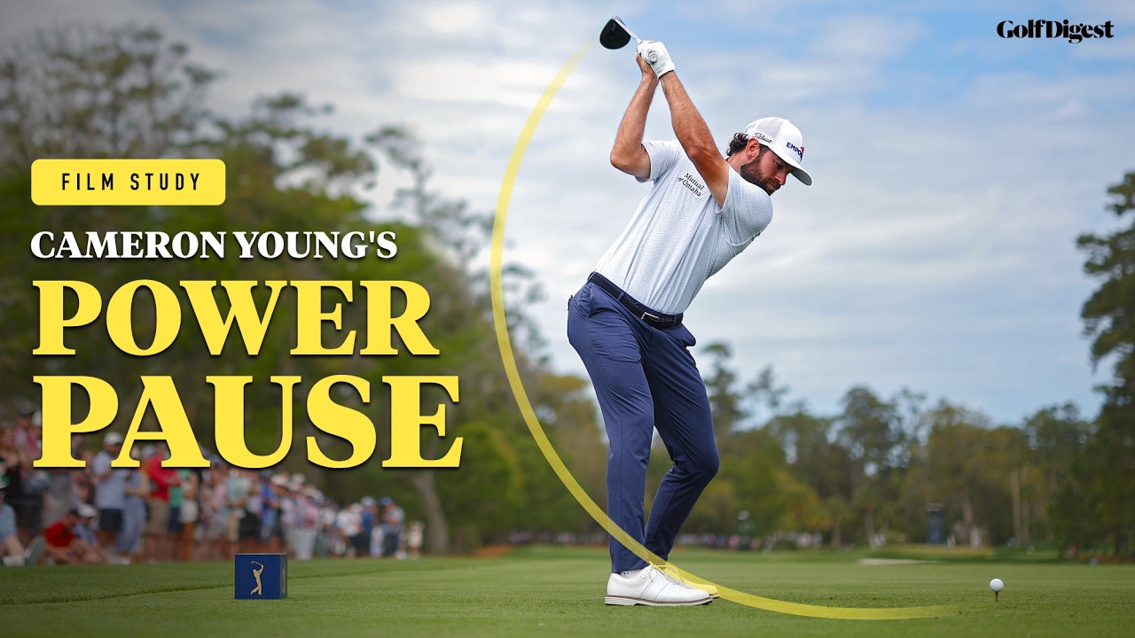 The Secret To Cameron Young’s Power Pause | Film Study | Golf Digest