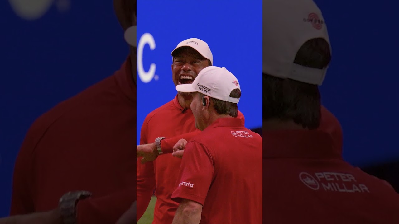 THE GOAT RETURNS! 🐅 Tiger Woods TGL Finals Debut