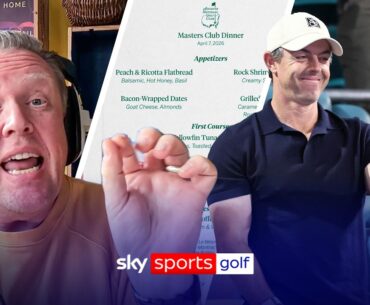 Rory McIlroy's Masters menu ASSESSED, plus hear from Viktor Hovland! | Sky Sports Golf Podcast