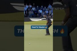 Sahith walks it in from 14 in a massive moment 🥶 #golf #tgl