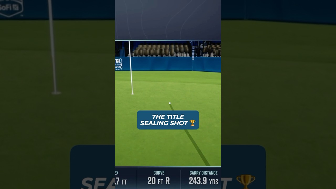 Justin Rose’s unreal shot that led to LAGC’s 3rd straight eagle and the title 🏆