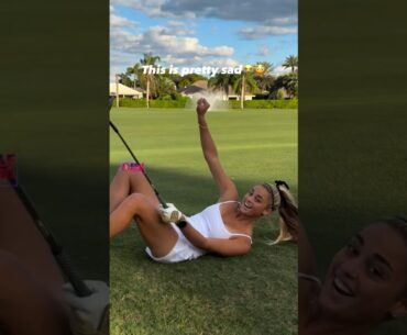 Amazing Golf Swing you need to see | Golf Girl awesome swing | Golf shorts | Gabriella DeGasperis