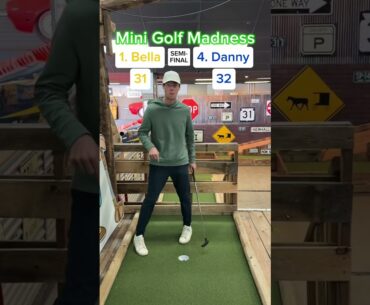 1. Bella vs 4. Danny SEMI-FINAL (Holes 15-16) #golf #minigolf #viral #puttputt #sports #puttputtgolf