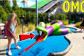 Must Play CRAZY ONE OF A KIND Mini Golf Course!