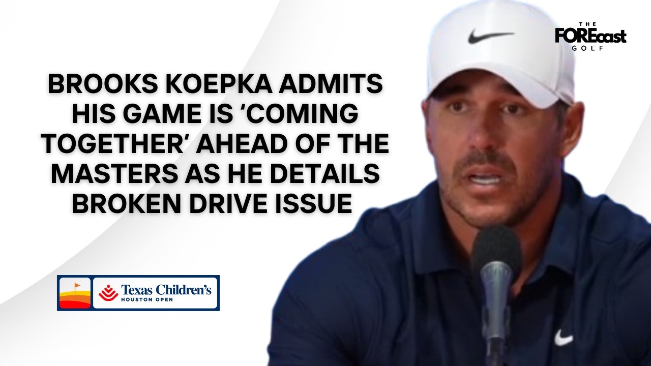 Brooks Koepka Says Broken Driver Cost Him Six Or Seven Shots | Texas Children's Houston Open