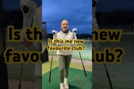 Is this my new favourite club?! 😮 #golf #golfswing #golfgirl