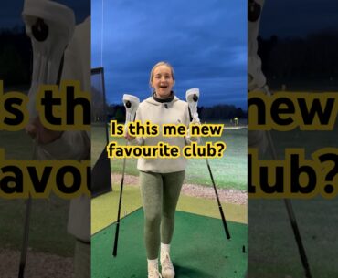 Is this my new favourite club?! 😮 #golf #golfswing #golfgirl