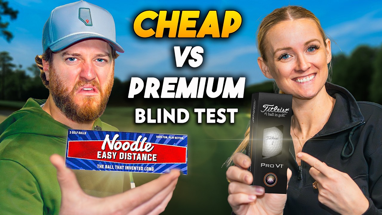 Cheap vs Premium Golf Balls (Blind Test Results)