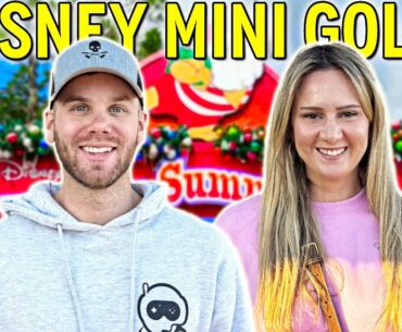 The Disney's Winter Summerland Mega Mini Golf Match!
