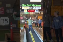 1. Bella vs 4. Danny SEMI-FINAL (PLAYOFF!) #golf #minigolf #viral #puttputt #sports #puttputtgolf