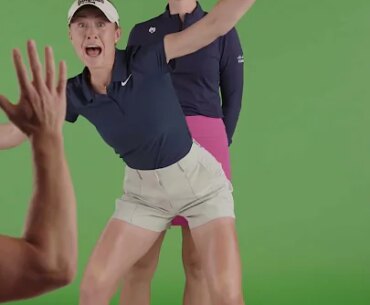 Korda sister shenanigans were in full swing at media day 🤪 - YouTube