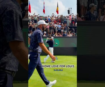 A lot of love for Louis Oosthuizen on the first tee 🇿🇦 #LIVGolfSouthAfrica #Golf