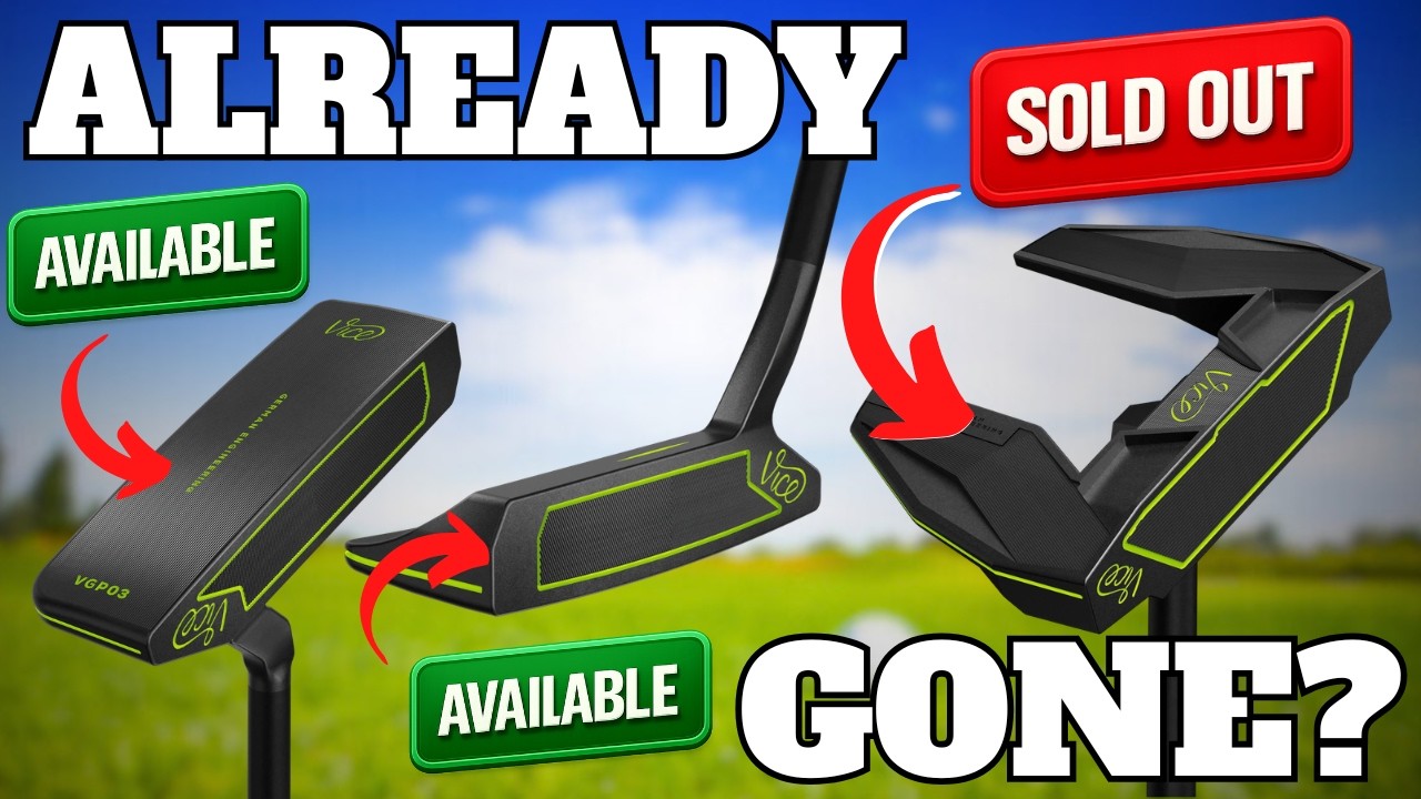 It SOLD OUT in Days... NEW 2026 Vice Putter Line up