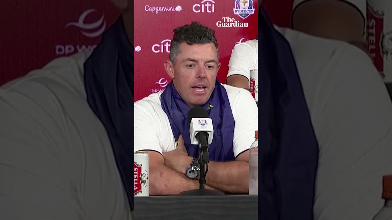 Rory McIlroy Condemns ‘Unacceptable’ Ryder Cup Abuse #short