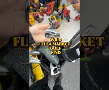 WILD Flea Market Golf Find