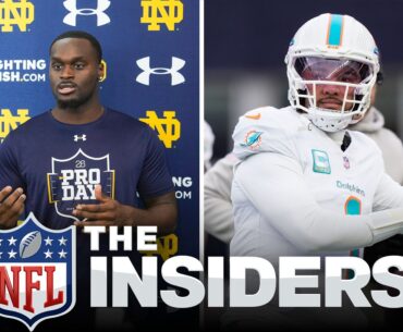 Tua speaks on joining the Falcons, Notre Dame pro day sights and sounds| The Insiders