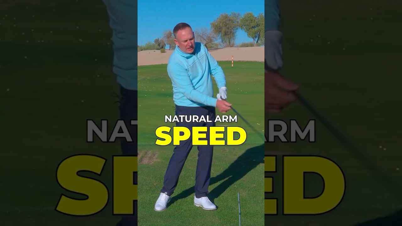 The Easiest Way to Feel SPEED in your Arms #golf #golfswing #golfdrill