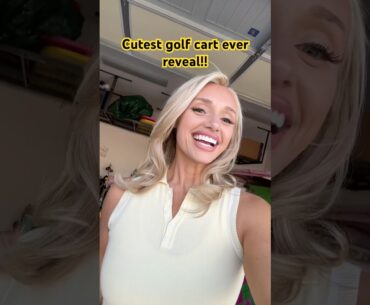 Love it🧈🍋 #cartgirl #golf #golfgear #golfgirls #barbie #golfer #golfers #dayinmylife #golfcart