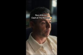 The moment Rory McIlroy wasn’t buying any of Bryson DeChambeau’s mind games 😳