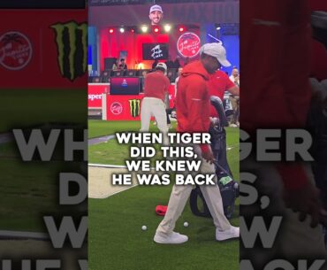 Tiger is back tonight in the TGL Finals! #golf