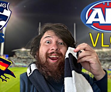 CROWS ROBBED? OR CATS TOO GOOD? (CATS VS CROWS AFL VLOG)