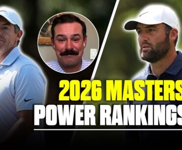Is Scottie Scheffler No. 1? - 2026 Masters POWER RANKINGS + Will Tiger Woods play? | Golf on CBS