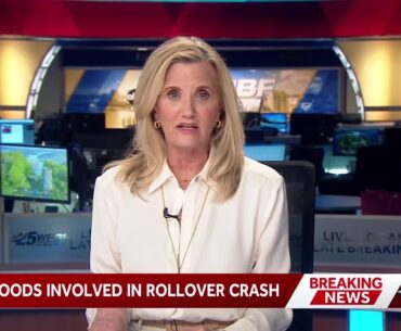 Tiger Woods involved in rollover crash in Florida