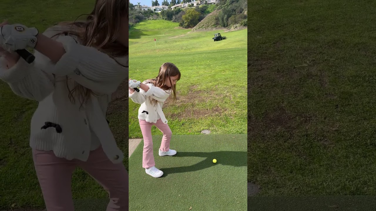 Golf Girl Golf This Is Pure Feel #golfgirl #golf #golfskill #golfswing #golflesson #girlgolfers