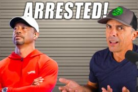 Tiger Woods Arrested on DUI Charges after Car Crash!