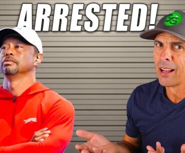 Tiger Woods Arrested on DUI Charges after Car Crash!