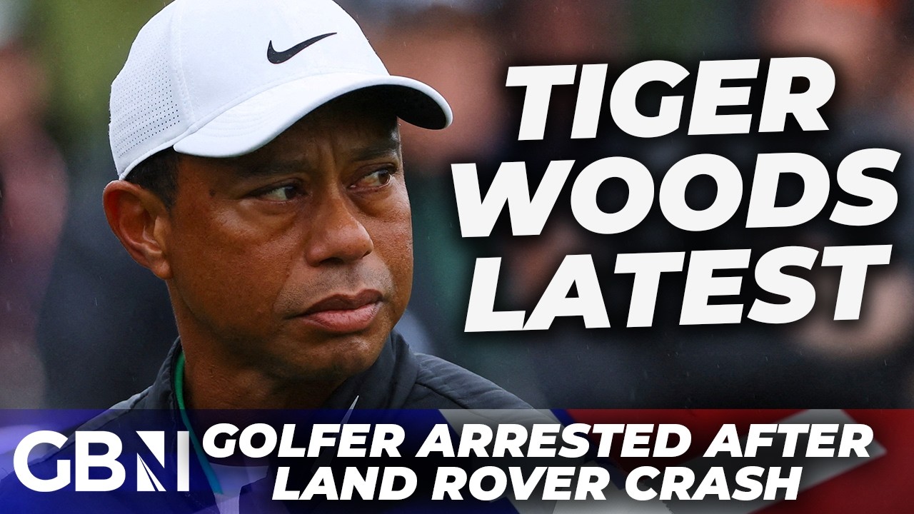 Tiger Woods car crash latest: Golfer arrested after driving under influence and rollover crash