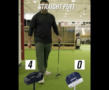 Which Putter makes all but one putt? #golf #puttermadness