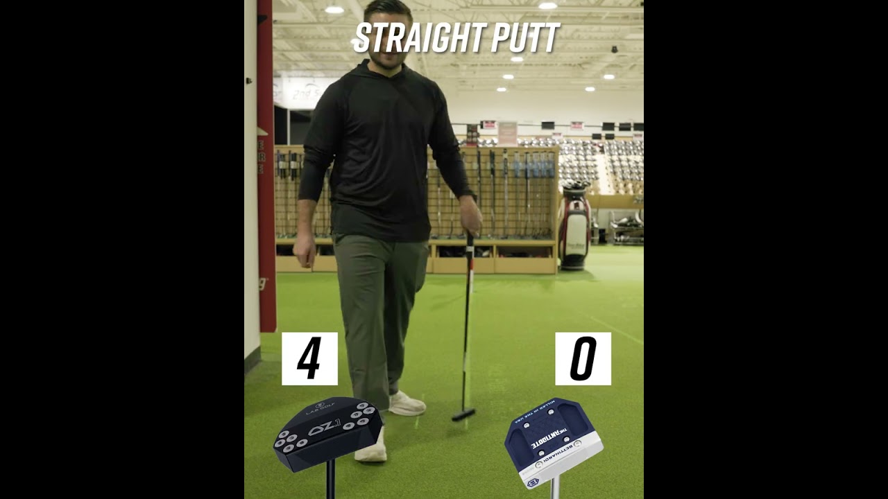 Which Putter makes all but one putt? #golf #puttermadness Which Putter makes all but one putt? #golf #puttermadness