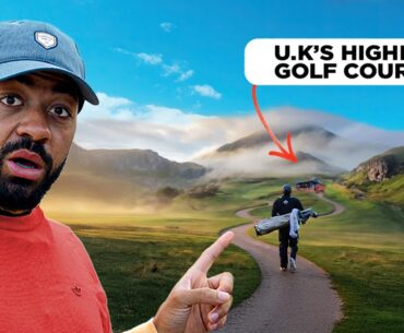 Attempting to shoot the course record at the HIGHEST golf course in England | Record Run Ep.3