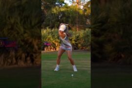 Amazing Golf Swing you need to see | Golf Girl awesome swing | Golf shorts | Cassandra Marie