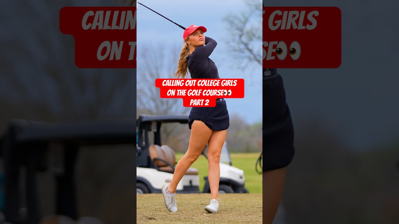 Challenging FEMALE college golfers for CASH👀💰