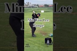보기만해도 리듬이 좋아짐 민우리 웨지부터 드라이버까지 연습  pga 이민우 Minwoo Lee range