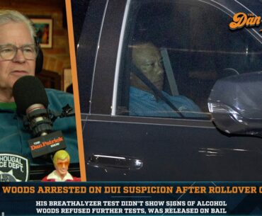 Dan Patrick Reacts To Tiger Woods Getting Arrested On DUI Suspicion After Rollover Crash | 3/30/26