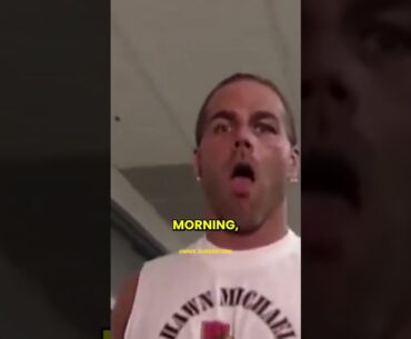 Unseen Footage Of The Fight Backstage That Almost Made HHH And Shawn Michaels Stop Talking Forever