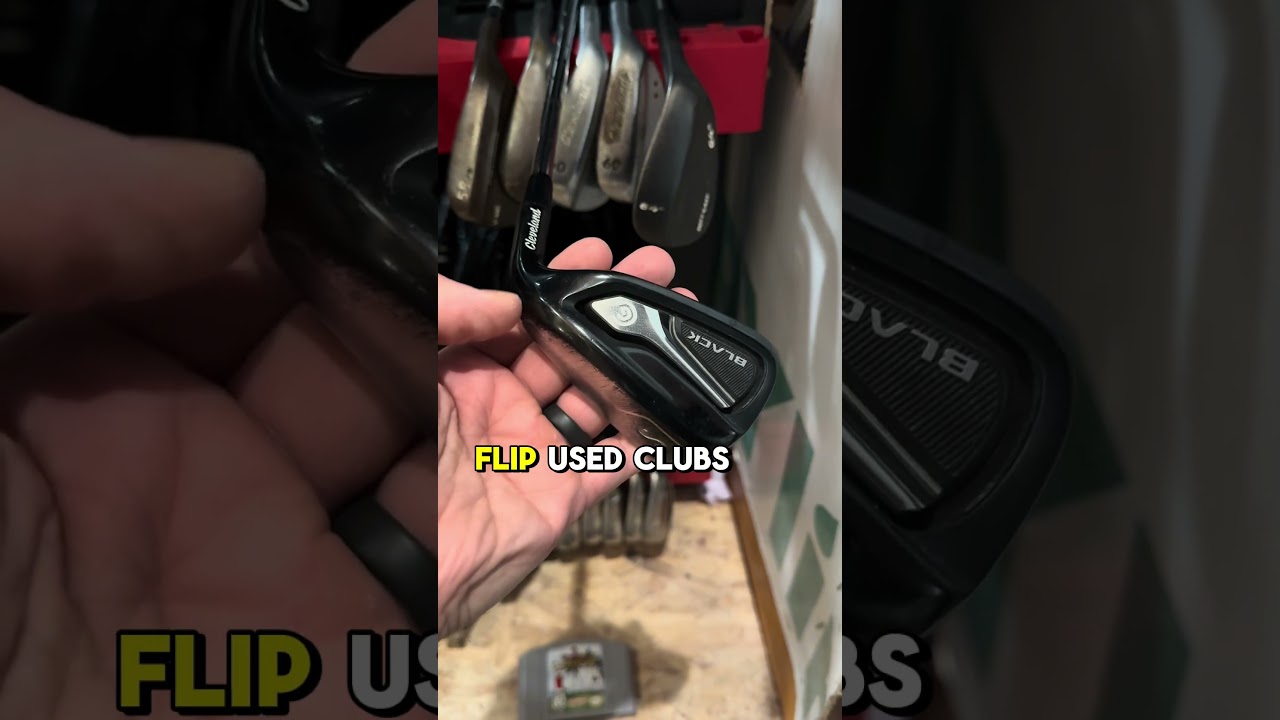 Selling golf clubs to build a simulator #golf #golfer #golflife