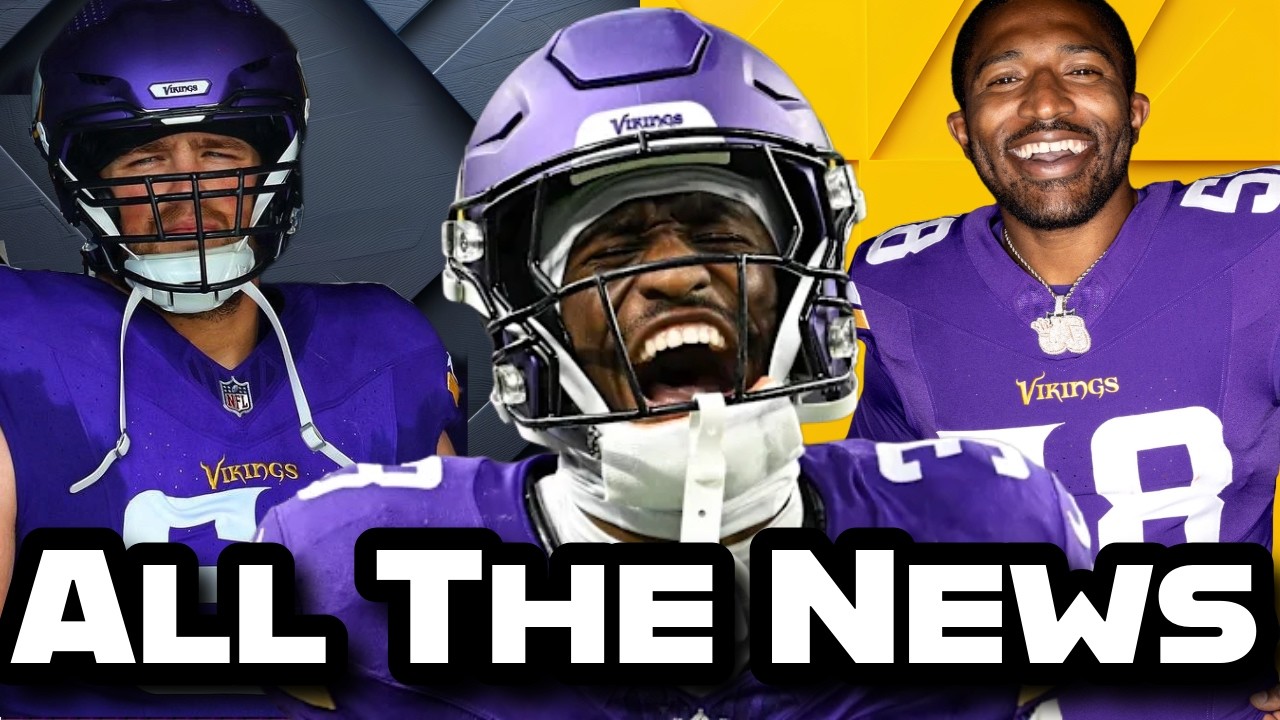 Jordan Addison Gets 5th Year Option. Updates on more players and a Vikings Mock Draft!