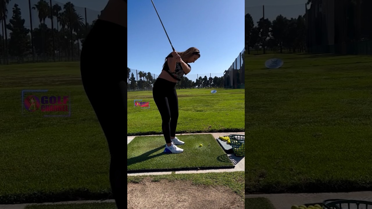Amazing Golf Swing you need to see | Golf Girl awesome swing | Golf ...