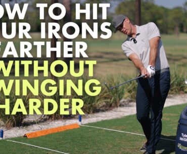 How to Hit Your Irons Farther Without Swinging Harder