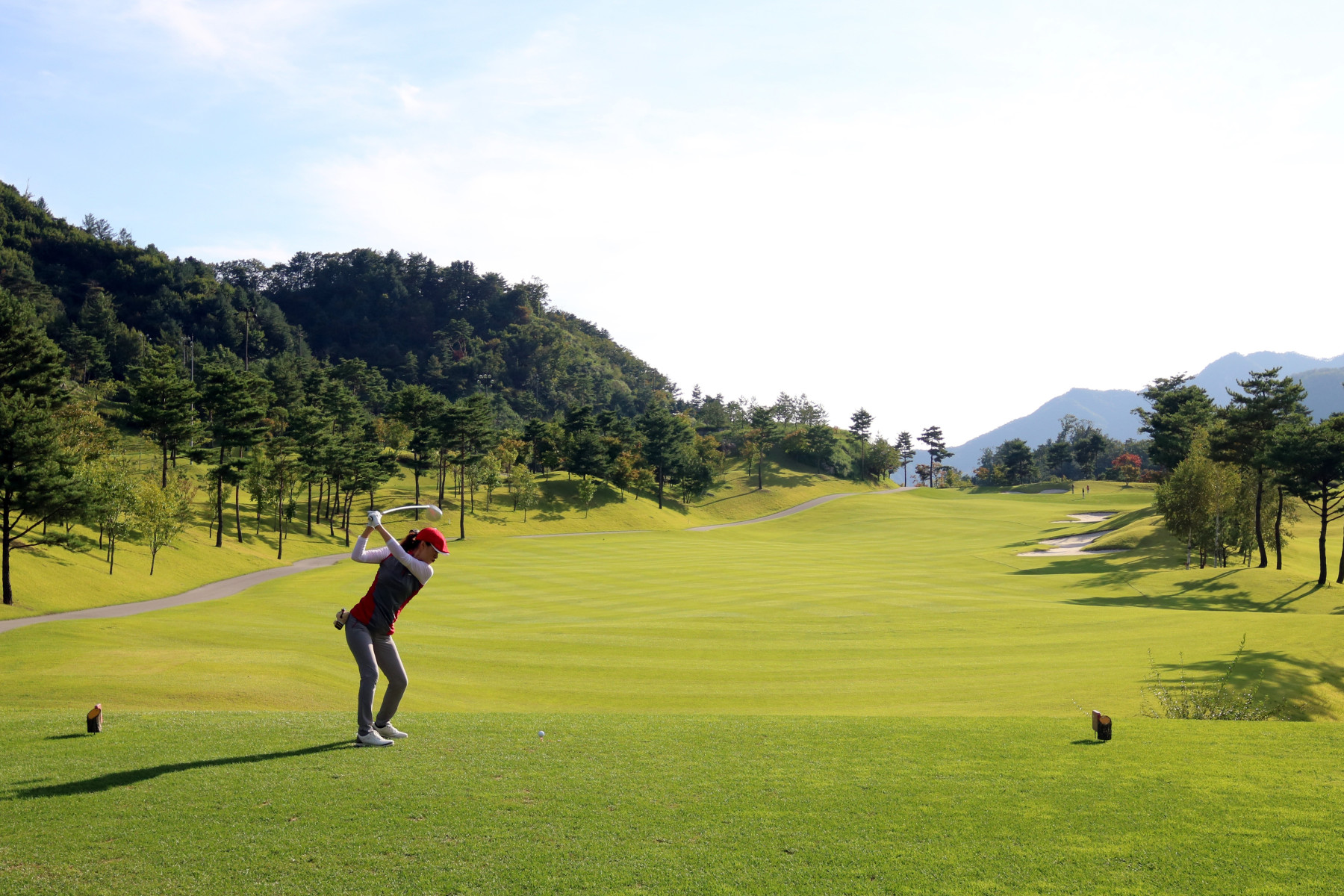 Golf course in sunshine. Credit - Pixabay