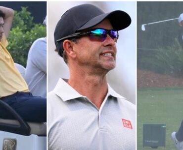 ‘Stop it!’: Drama as US star quits after ONE hole; brutal choke stuns as Aussies in Players hunt