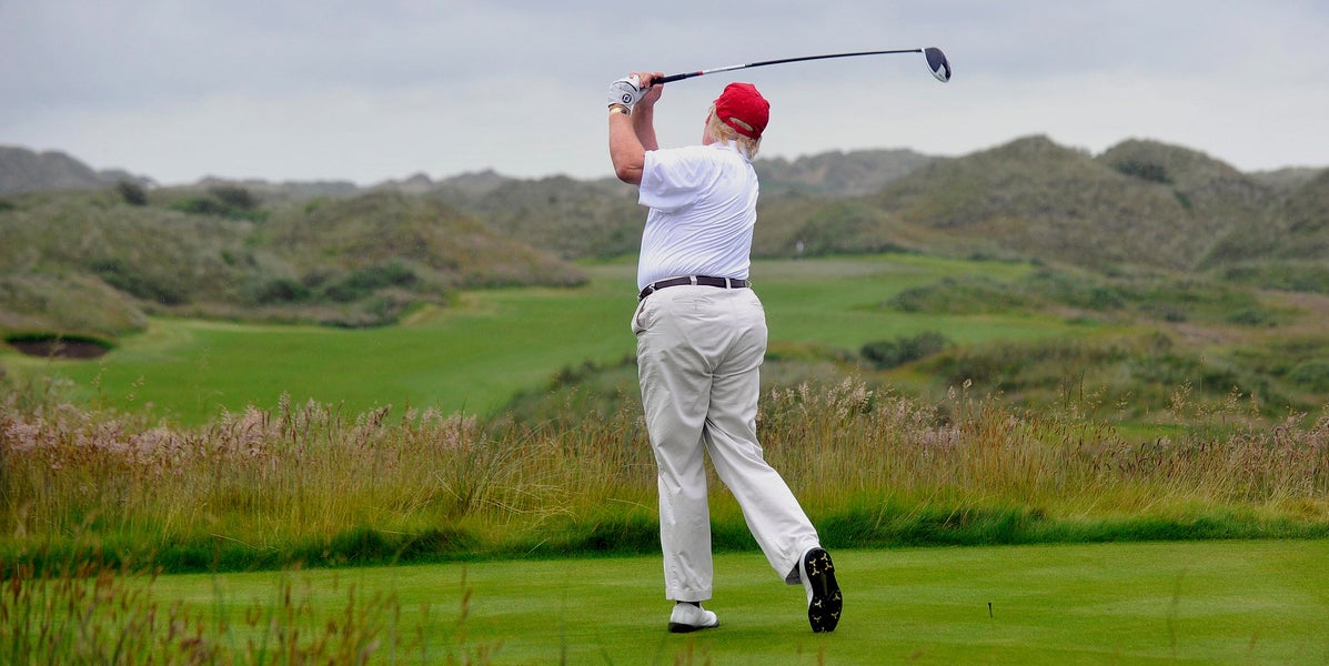 Taxpayers’ Tab for Donald Trump’s Golf Habit Crosses $100 million