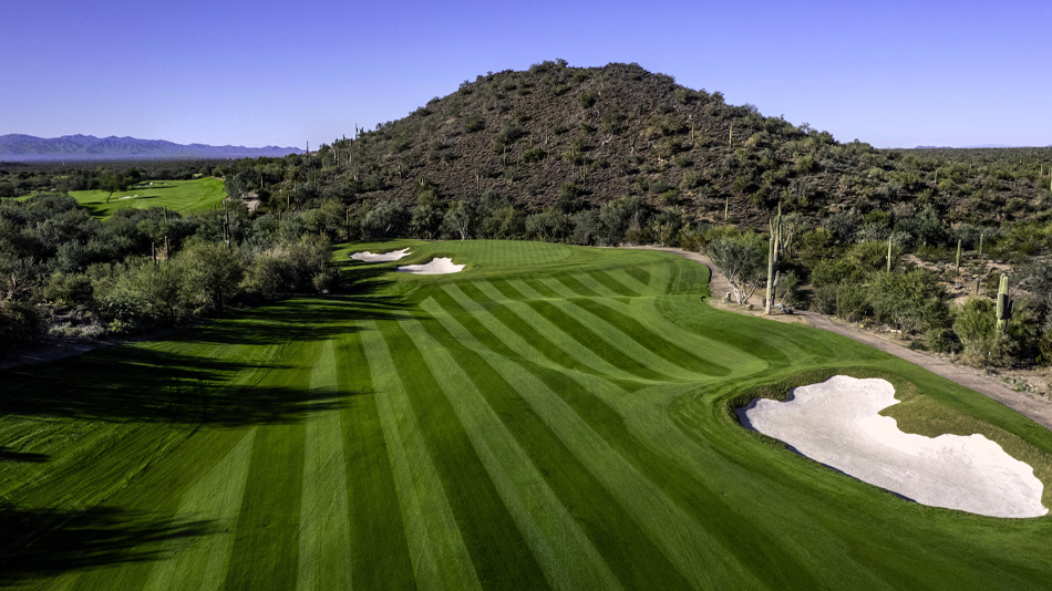 The renovated opening hole at Quintero (Photo: Premier Aerials)