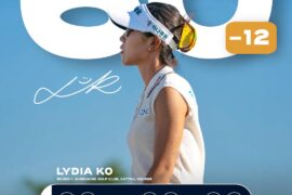 Lydia Ko just posted a career low, 12 under par. Absolutely incredible.
